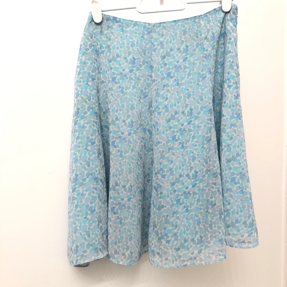 Midi-mini Blue Skirt
